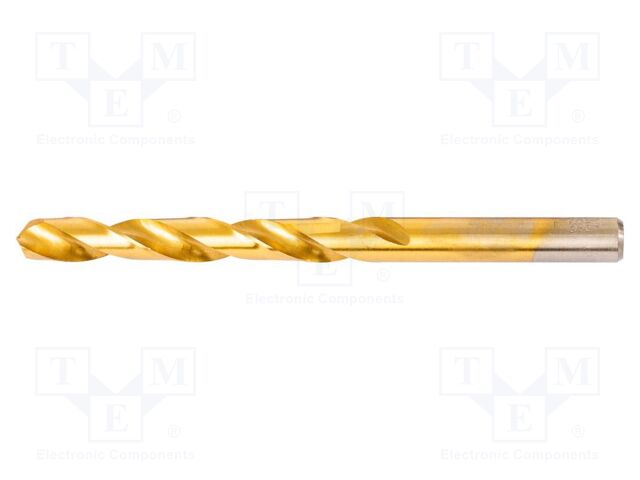 Drill bit; for metal; Ø: 2mm; L: 49mm; high speed steel; 2pcs.