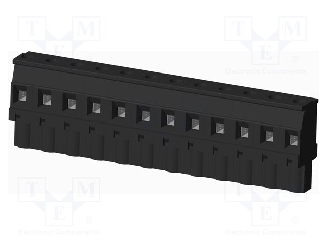 Connector: pluggable terminal block; plug; female; angled 90°