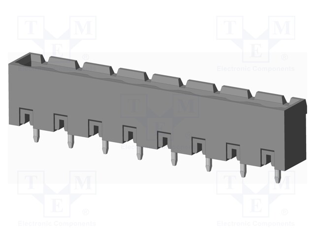 Connector: pluggable terminal block; socket; male; on PCBs