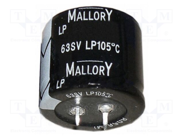 Capacitor: electrolytic