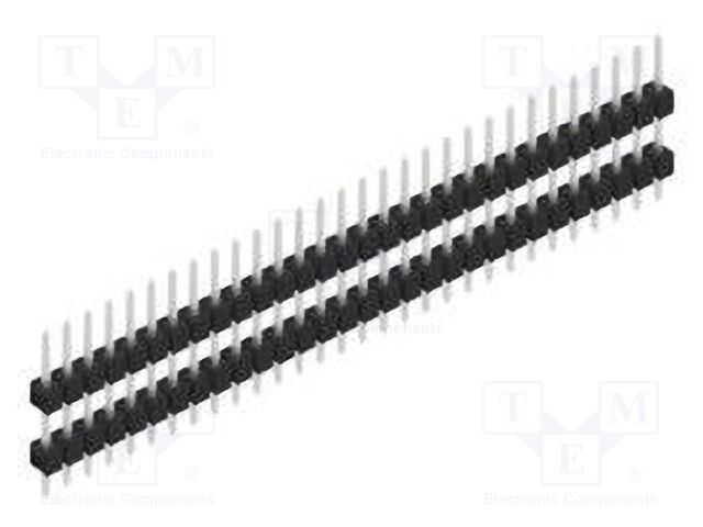 Connector: pin strips; pin header; male; PIN: 30; 2.54mm; THT; 1x30