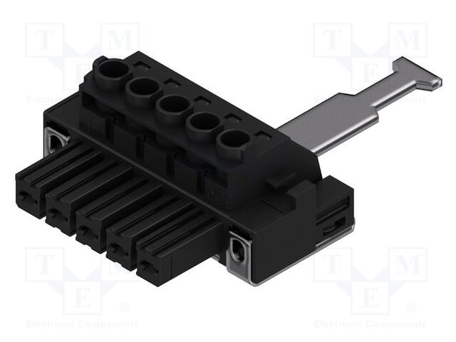 Pluggable terminal block