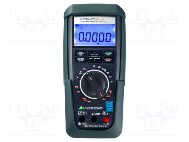 Digital multimeter; IR; LCD 4-6/7 digits (60000),bargraph; 2x/s