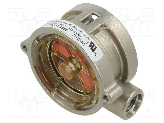 Module: signaller; Control.param: fluid flow; max.100°C; RFI