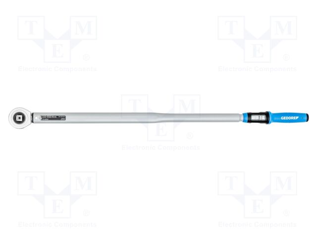 Wrench; torque,with ratchet; 965mm; Kind of socket: square; 3/4"