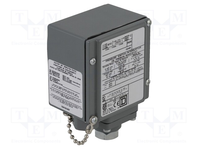 Module: pressure switch; relative pressure; 20÷675psi; 9012