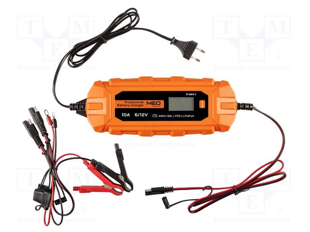 Charger: for rechargeable batteries; AGM,GEL,acid-lead; 160W
