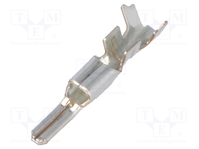 Contact; male; 22AWG÷20AWG; Mizu-P25; tinned; crimped; for cable