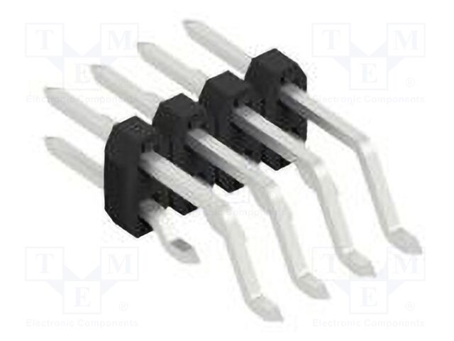 Connector: pin strips; pin header; male; PIN: 8; 2mm; SMT; 2x4; 100V