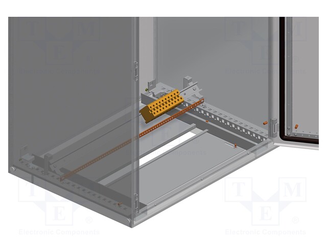 Mounting holder; steel; W: 20mm; H: 86.5mm; D: 115mm