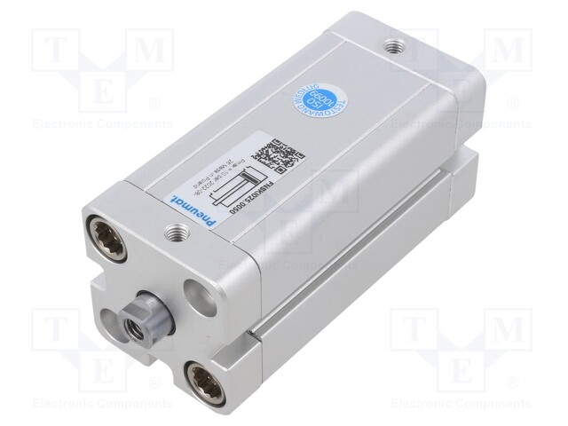 Compact cylinder; Piston diam: 25mm; Piston stroke: 50mm; 1÷10bar