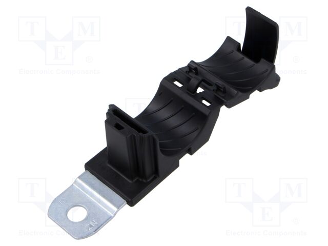 Fixing clamp; Cable P-clips; ØBundle : 19.4÷36mm; W: 34.9mm; black