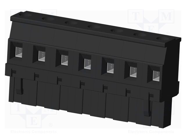 Connector: pluggable terminal block; plug; female; angled 90°
