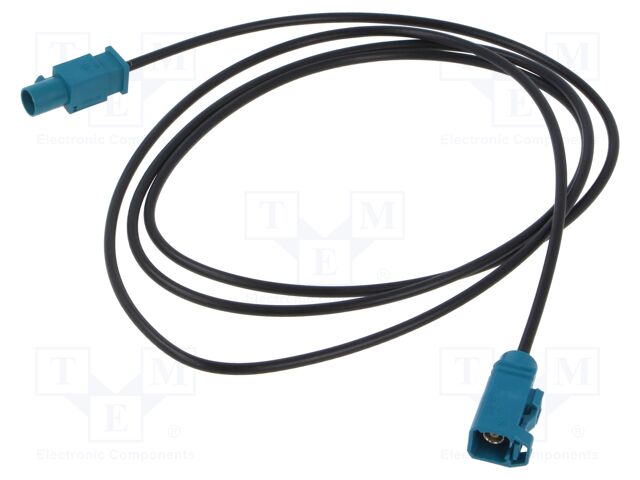 Cable; 1200mm; Fakra male,Fakra female; straight