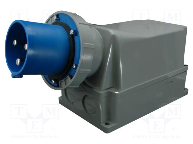 Connector: AC supply 3-phase; socket; male; 125A; 230VAC; IP67