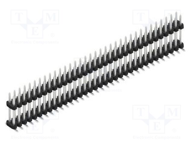 Connector: pin strips; pin header; male; PIN: 68; 2mm; SMT; 2x34