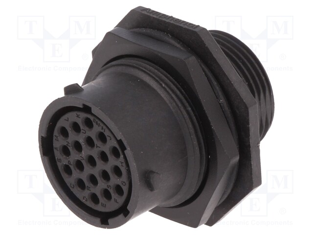 Connector: circular; Series: eco|mate Aquarius; socket; female