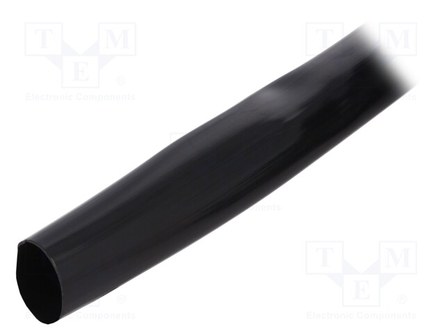 Insulating tube; Mat: PVC; black; -20÷125°C; Øint: 20mm; L: 10m