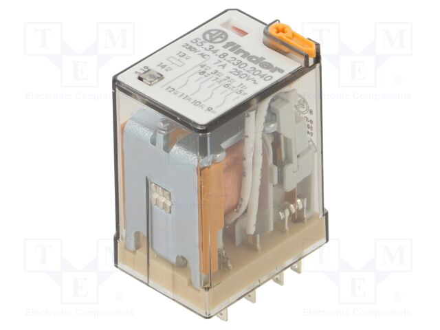 Relay: electromagnetic; industrial