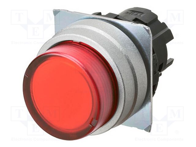 Switch: push-button; 22mm; Stabl.pos: 1; prominent; Pos: 2