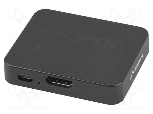 Splitter; HDCP 1.4,HDMI 1.4b; Support: 3D,4K,HDCP,HDR,UHD 2160p