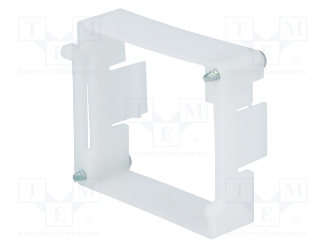 ANLY frame for components panel mounting; Cutout: 52.3x42.1mm