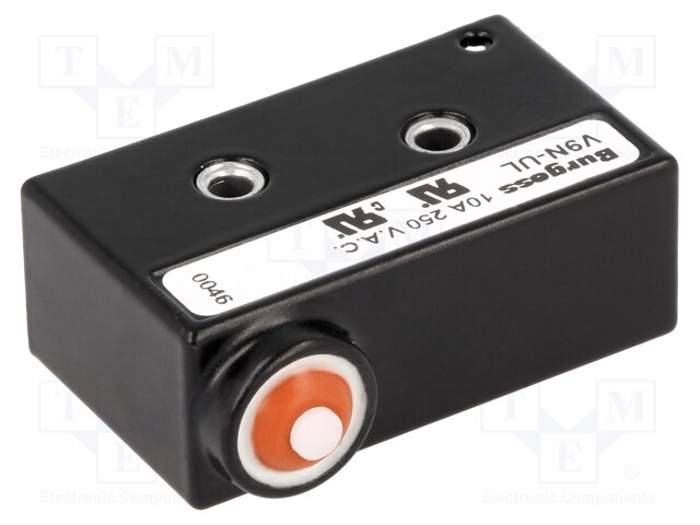 Microswitch SNAP ACTION; without lever; SPDT; 10A/250VAC; Pos: 2