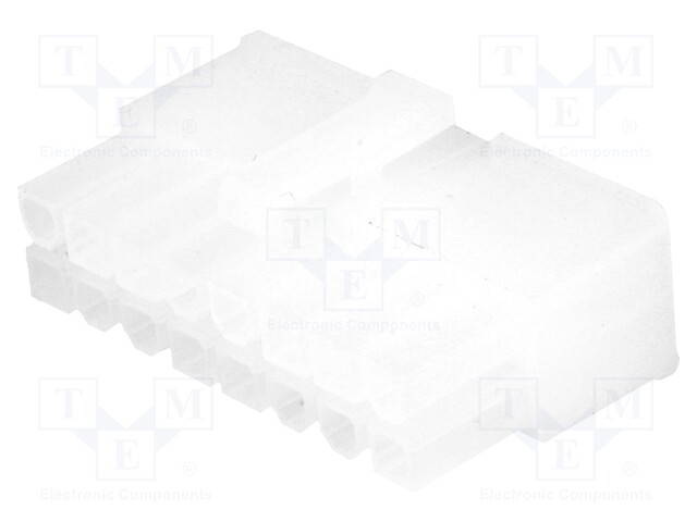 Plug; wire-wire/PCB; female; N42W; 4.2mm; PIN: 16; w/o contacts