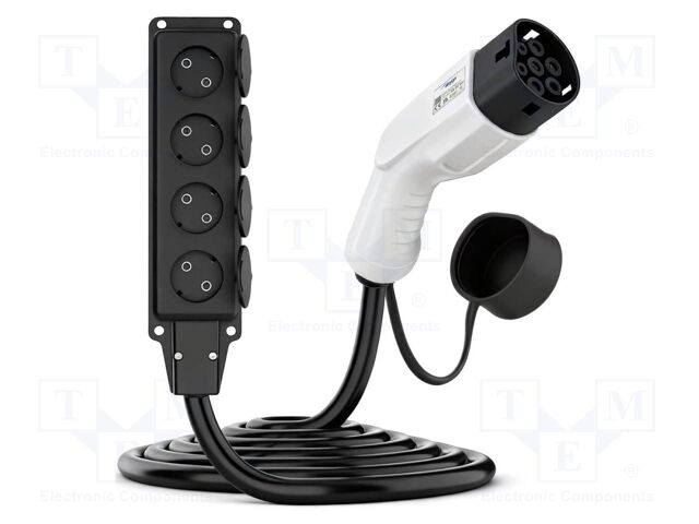 EMobility: adapter; 250VAC; 3.5kW; IP54; single-phase; 3m; 16A