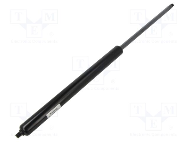 Gas spring; Thread: M8; E: 455mm; Øout: 21mm; Piston diam: 10mm; 700N