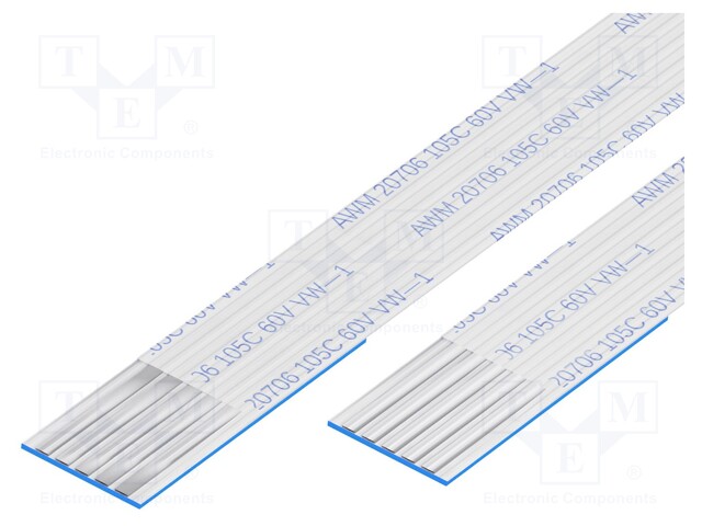 FFC cable; Cores: 5; Cable ph: 1mm; contacts on the same side