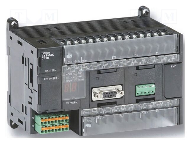 Module: PLC programmable controller; OUT: 8; IN: 12; CP1H; 24VDC