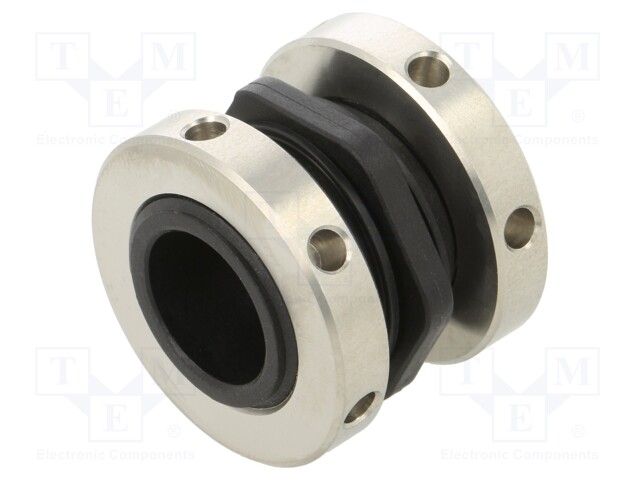 Mounting coupler; plastic; IP66,IP67,IP69K; 45-410.1401; black