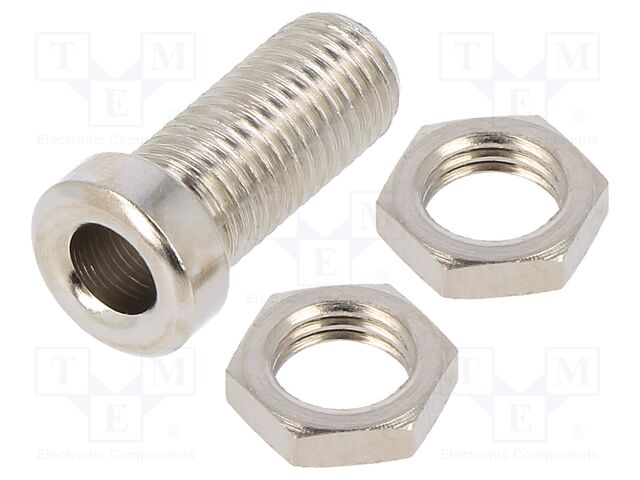 Socket; 4mm banana; 32A; 33VAC; 70VDC; nickel plated; -40÷110°C