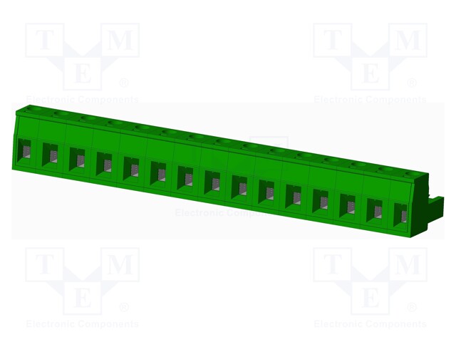 Connector: pluggable terminal block; plug; female; straight; 12A
