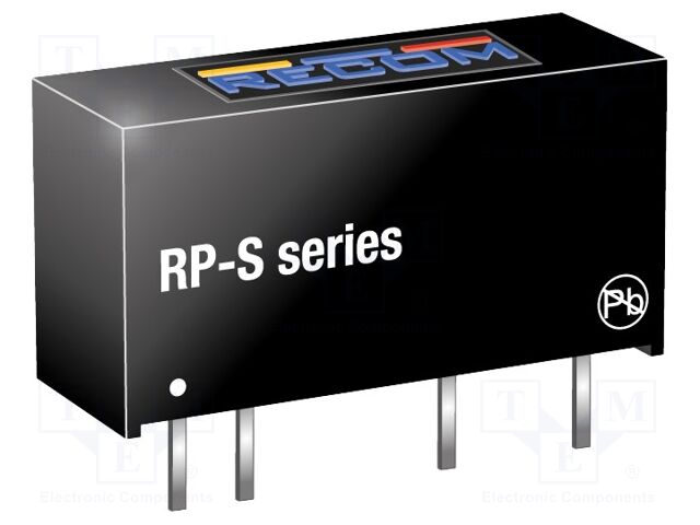 Converter: DC/DC; 1W; Uin: 13.5÷16.5V; Uout: 24VDC; Iout: 42mA; SIP7