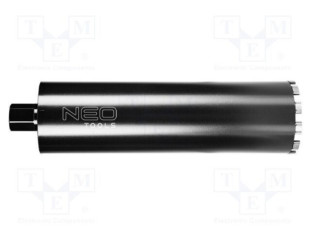 Diamond hole saw; Ø: 122mm; Thread: UNC 1 1/4"; Cutting edges: 11