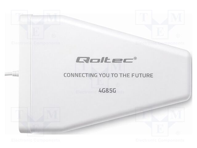 Antenna; white; N; 600÷2700MHz,3300÷3800MHz; 50Ω; 3m; 9dBi; RG58/U