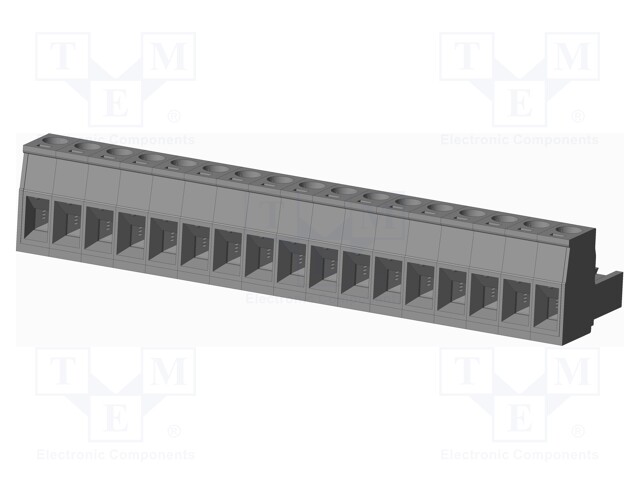 Connector: pluggable terminal block; plug; female; straight; grey