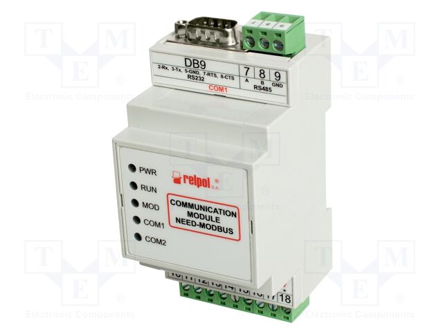 Automation module: communication; 7÷35VAC; NEED; Modbus RTU