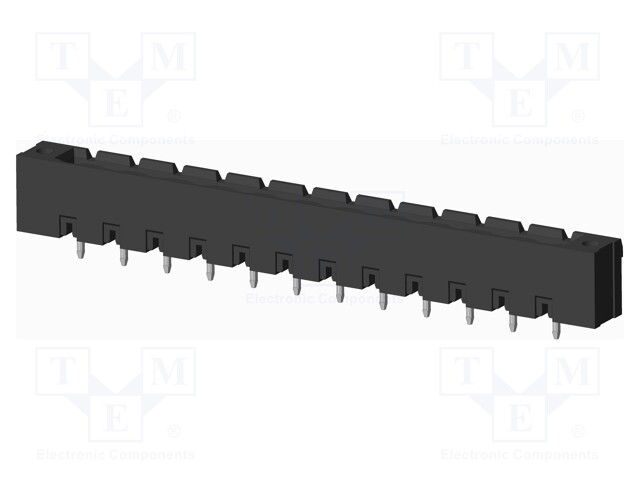 Connector: pluggable terminal block; socket; male; on PCBs