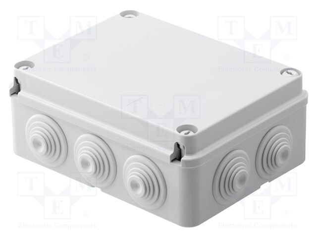 Enclosure: junction box; X: 170.5mm; Y: 216.5mm; Z: 79mm; wall mount