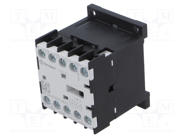 Contactor: 4-pole; for DIN rail mounting; 6K; IP20