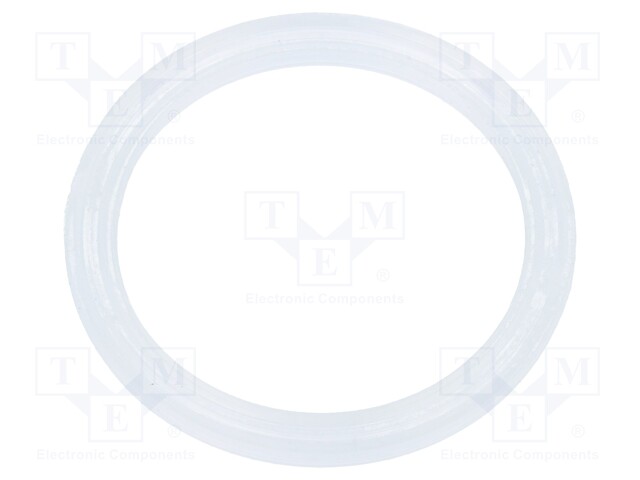 Gasket; polyetylene; D: 1.8mm; Øint: 21.8mm; Øout: 27mm; PG16