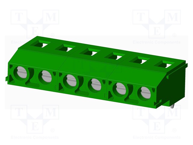 Connector: PCB terminal block; terminal; Plating: tinned; on PCBs