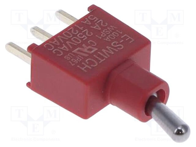 Switch: toggle; Pos: 2; SPDT; ON-ON; 2A/250VAC; 5A/28VDC; -30÷85°C