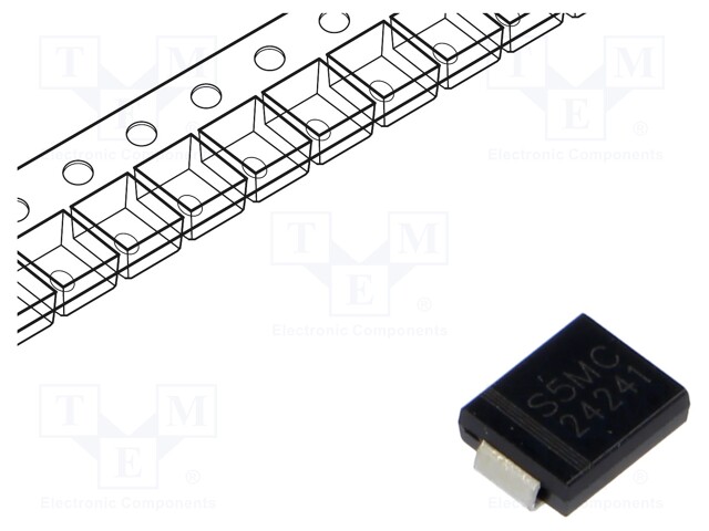 Diode: rectifying; SMD; 1kV; 5A; SMC; Ufmax: 1.15V; Ir: 10uA