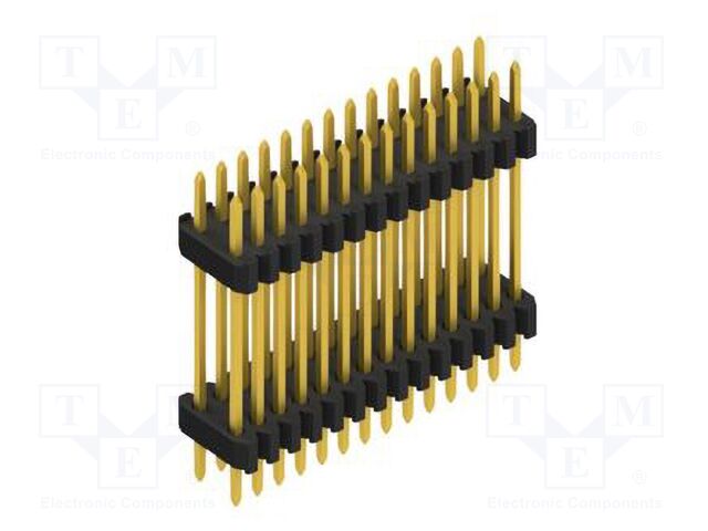 Connector: pin strips; pin header; male; PIN: 28; 1.27mm; THT; 2x14