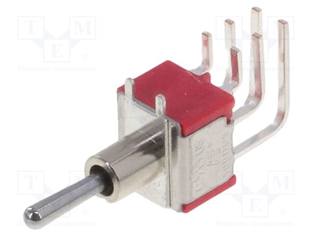 Switch: toggle; Pos: 3; DP3T; ON-OFF-ON; 2A/250VAC; 5A/28VDC; THT