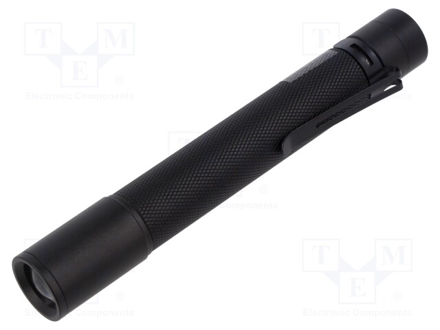 Torch: LED; 4h; 120lm; IPX4; Zoom 120